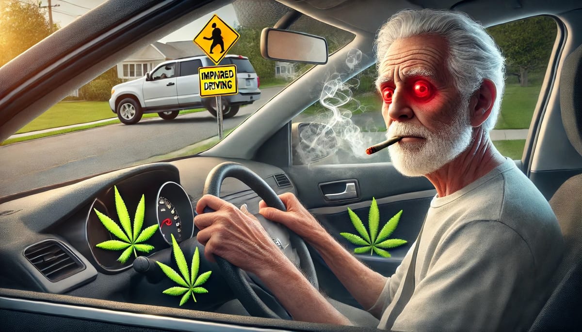 Seniors Who Smoke Weed & Drive: A Growing Hazard