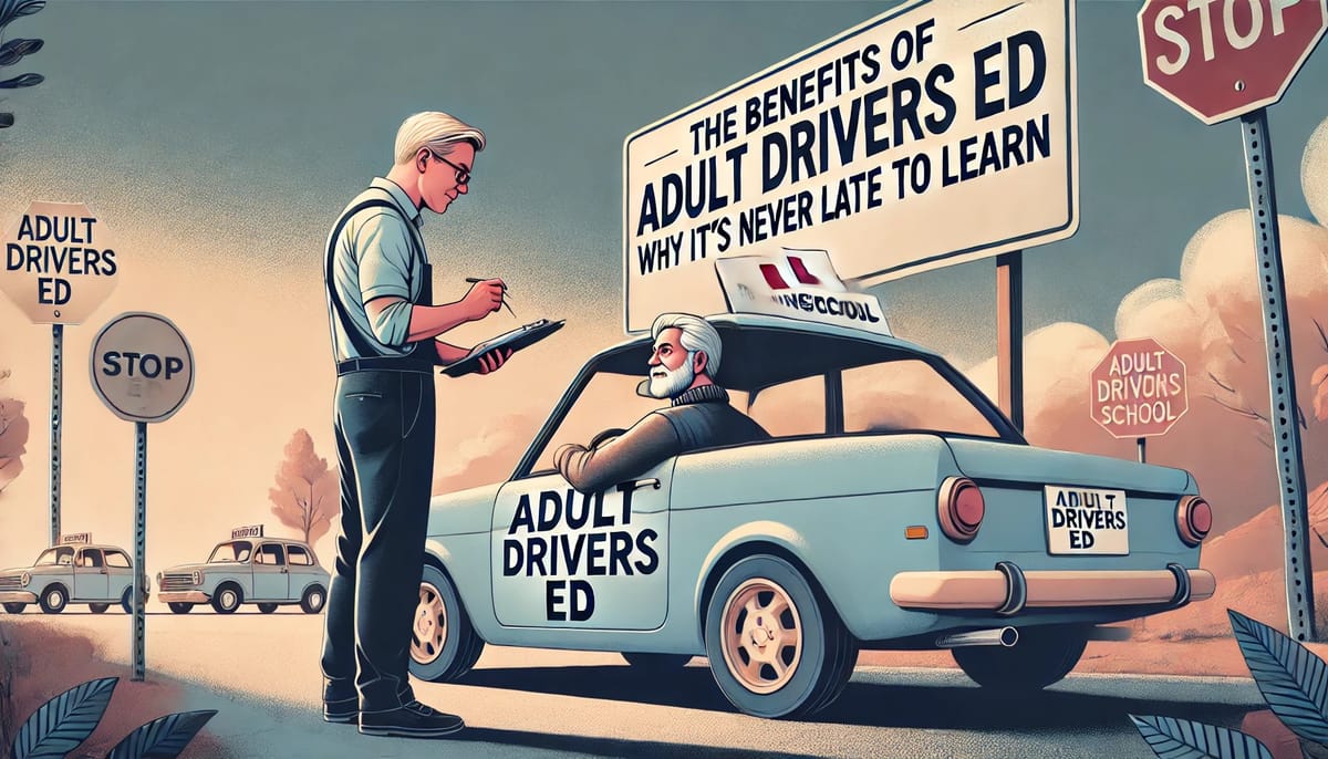The Benefits of Adult Drivers Ed: Why It's Never Too Late to Learn