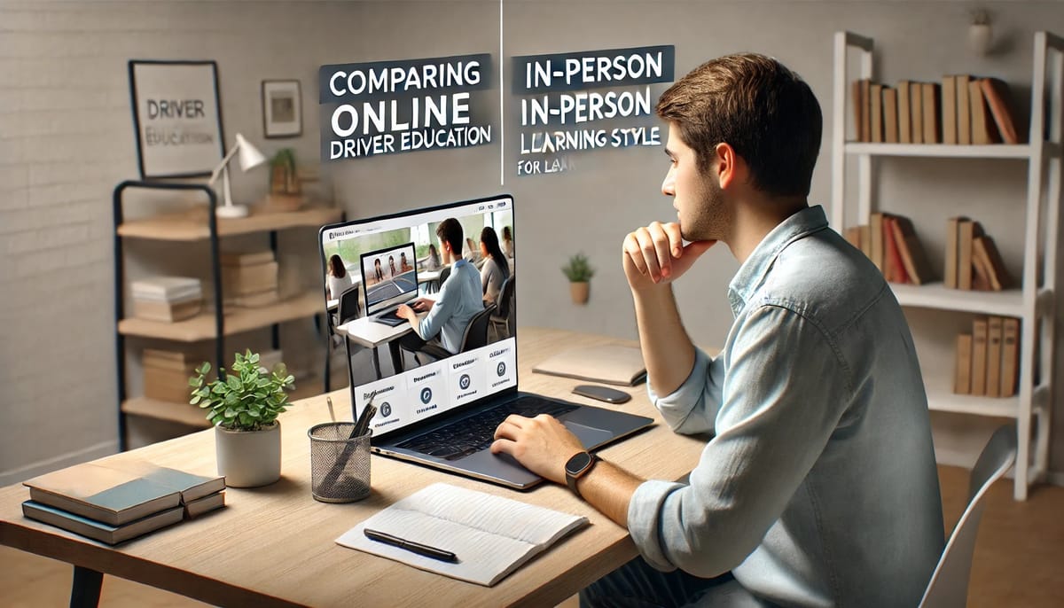 Online Vs. In-Person Driver Ed: Find Your Best Fit