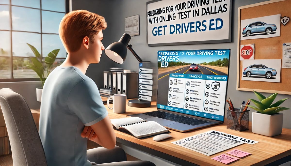 Prepare For Your Driving Test with Dallas Online Driver Ed