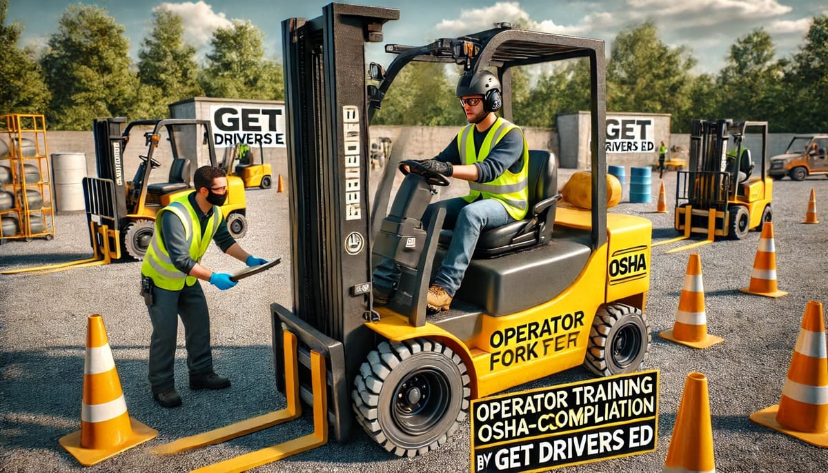 Rough Terrain Forklift Certification Made Simple