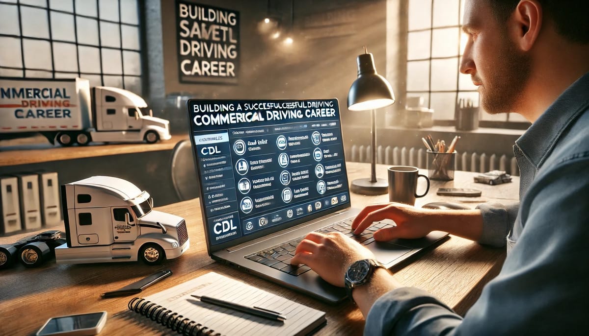 Online CDL Training: Your Path to Commercial Driving Success