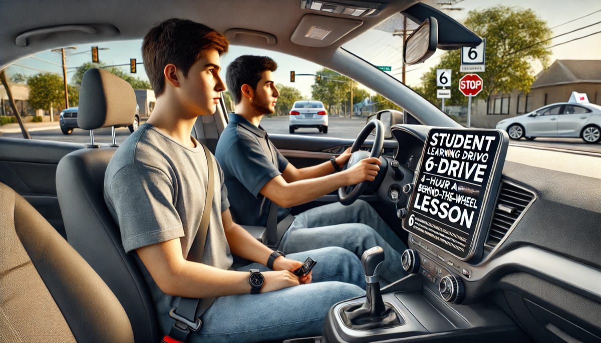 Short Time Big Impact 6 Hour Behind The Wheel Lessons