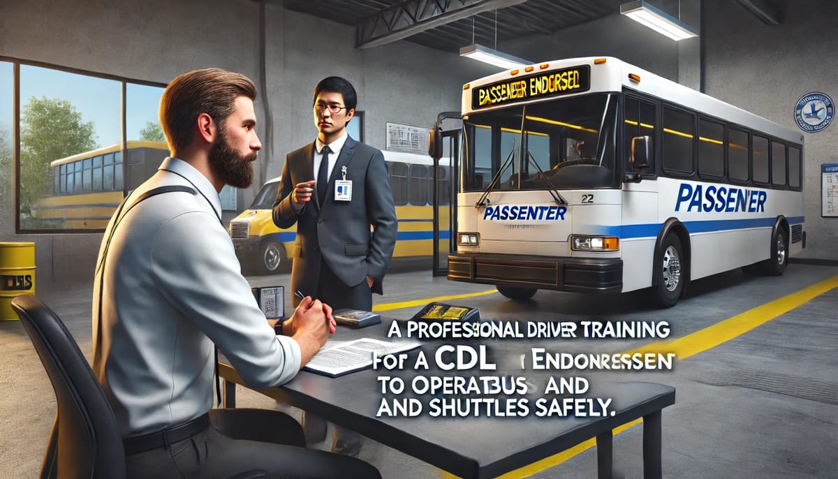 Get Certified With CDL Passenger Endorsement Training