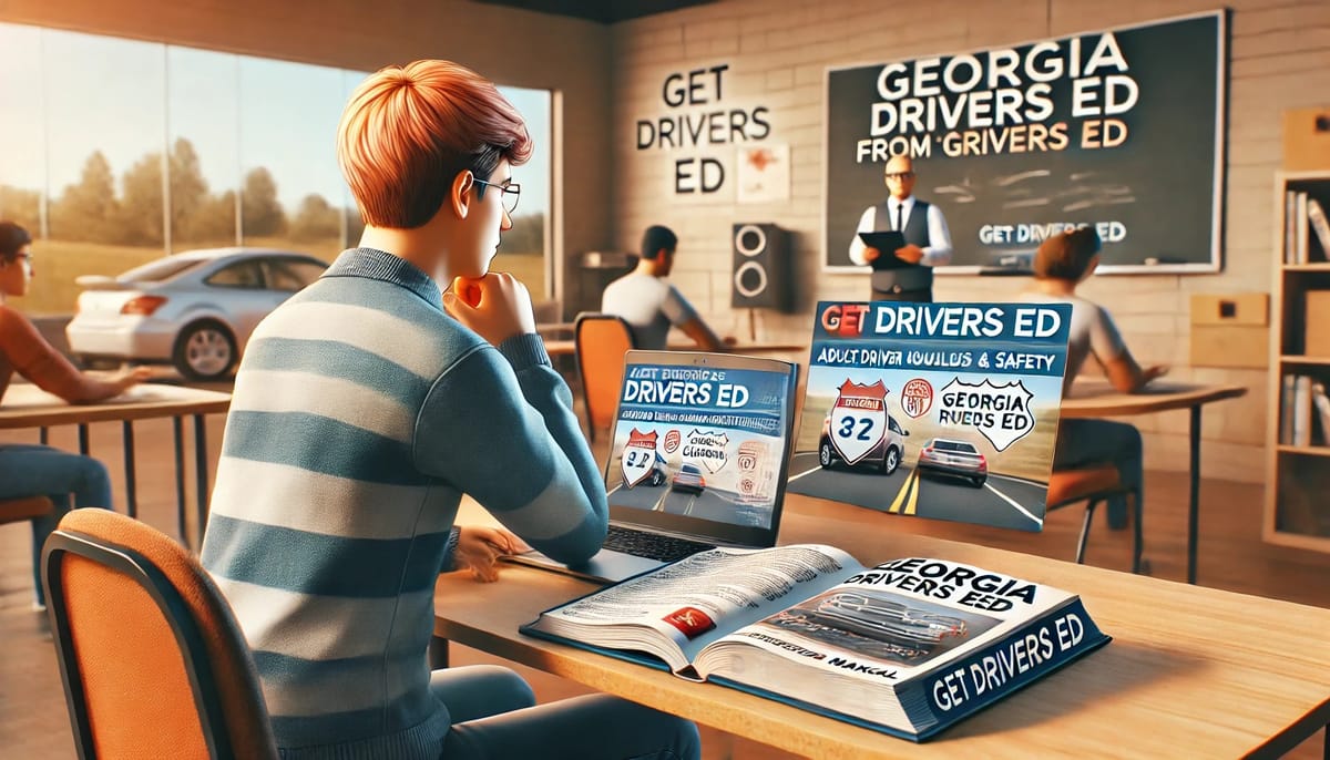 Georgia Adult Drivers Ed Your Path To A License
