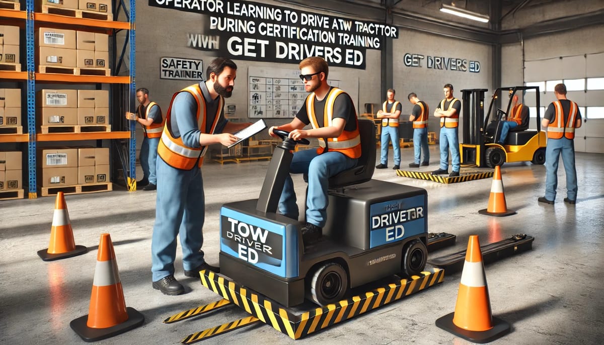 How To Get Certified For Tugger And Tow Tractor Operations