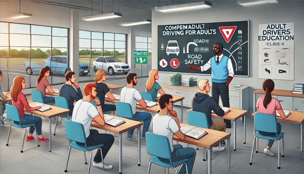 Comprehensive Adult Drivers Ed: Safe Driving for Adults
