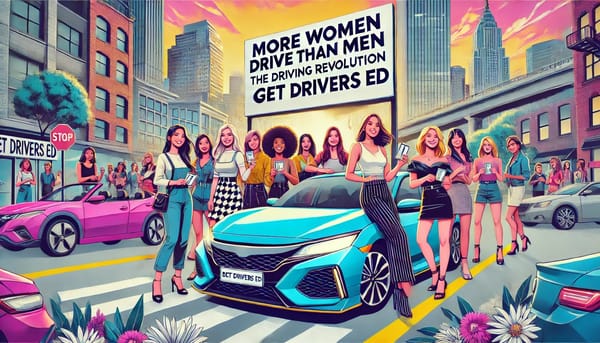More Women Drive than Men: The Driving Revolution with Get Drivers Ed
