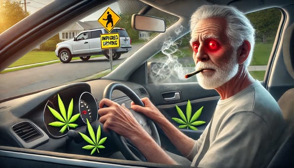 Seniors Who Smoke Weed & Drive: A Growing Hazard