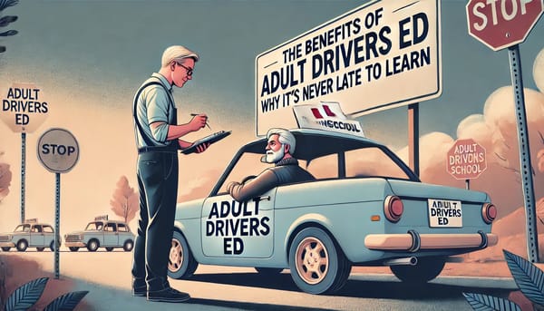 The Benefits of Adult Drivers Ed: Why It's Never Too Late to Learn