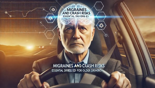 Migraines and Crash Risks: Essential Drivers Ed for Older Drivers