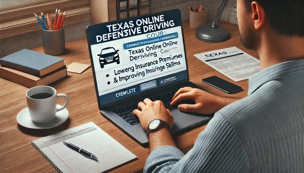 Lower Car Insurance Costs with Texas Defensive Driving