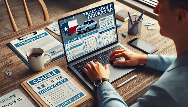 Texas Online Adult Drivers Ed For Safe And Confident Driving