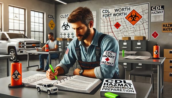 CDL ELDT Hazmat Endorsement: Essential Guide for Fort Worth
