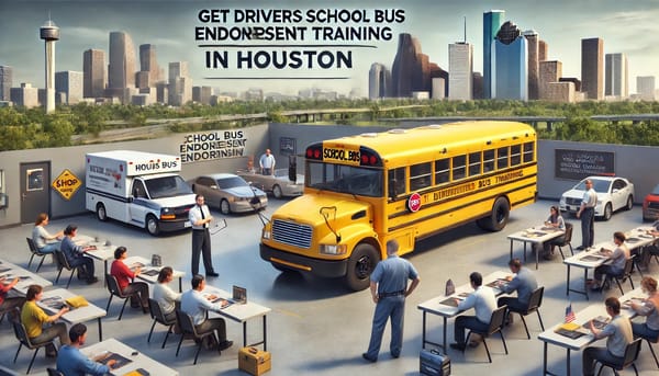 CDL ELDT School Bus Endorsement Training in Houston