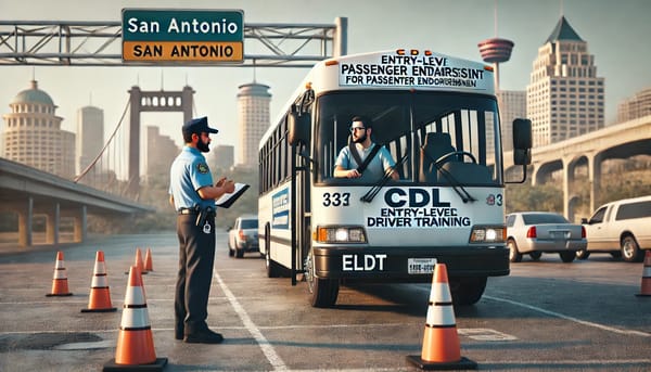 CDL ELDT Passenger Endorsement Training in San Antonio
