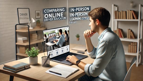 Online Vs. In-Person Driver Ed: Find Your Best Fit