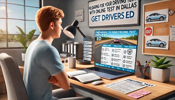 Prepare For Your Driving Test with Dallas Online Driver Ed
