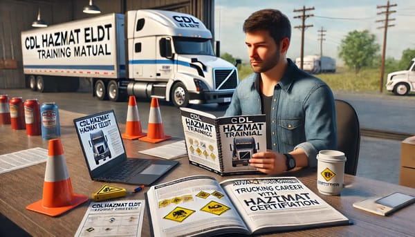 Fuel Your Career with CDL Hazmat ELDT Training