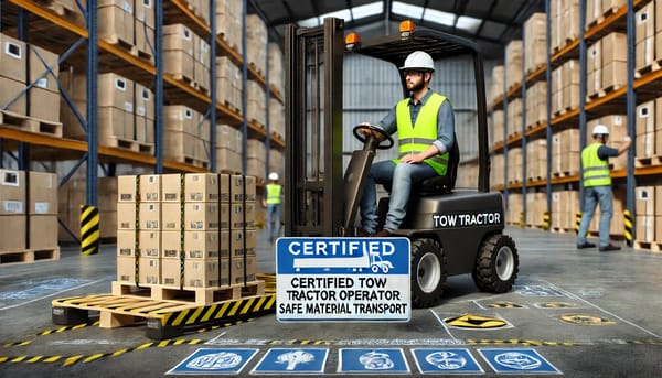 Mastering The Tow: Certification For Tugger And Tow Tractor