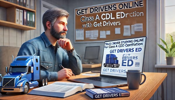 Class A CDL Mastery Online ELDT Training Made Simple