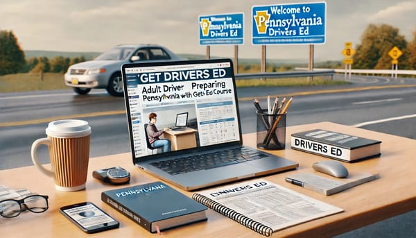 Pennsylvania Adult Drivers Ed Guide For Safe Driving