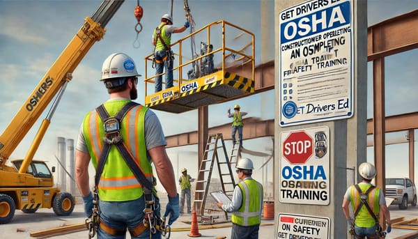 OSHA Aerial Lift Training Benefits for Construction Workers