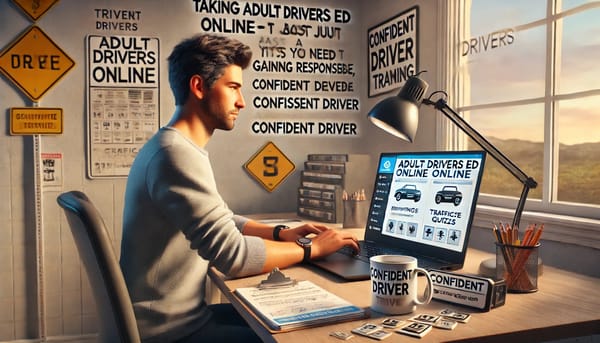Benefits Of Adult Drivers Ed Online Convenience and Safety