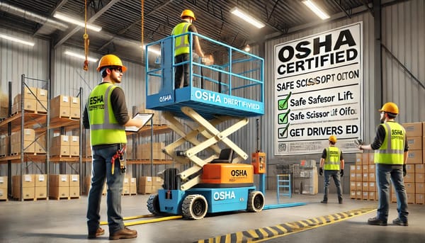 Why OSHA Aerial And Scissor Lift Certification Matters