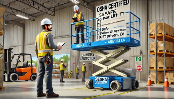 Why OSHA Aerial And Scissor Lift Certification Is Important